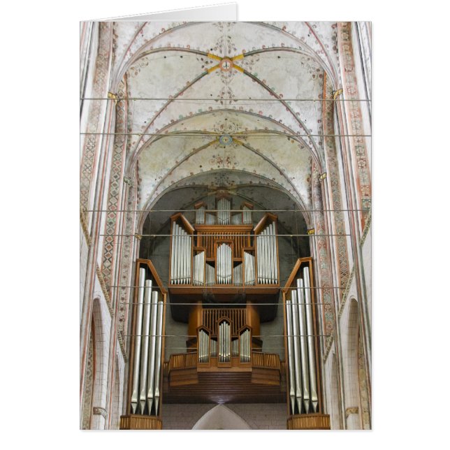 Cartão Marienkirche, Lübeck (Frente)