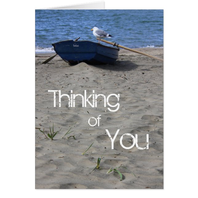 Cartão Marinheiro de Seagull (Frente)