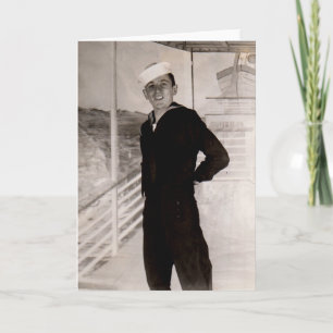 Cartão Marinheiro dos anos 40