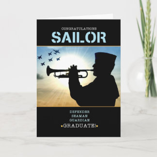 Cartão Marinheiro Parabéns da Academia Naval