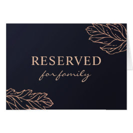 Cartão Marinho e casamento elegante de ouro. Símbolo rese