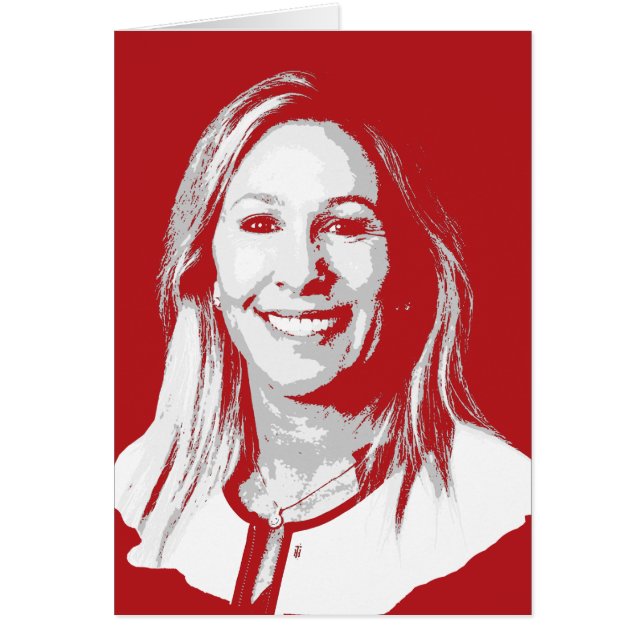 Cartão Marjorie Taylor Greene (Frente)