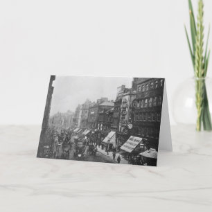 Cartão Market Street, Manchester, c.1910