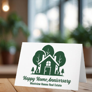 Cartão Marketing da Real Estate Forest House