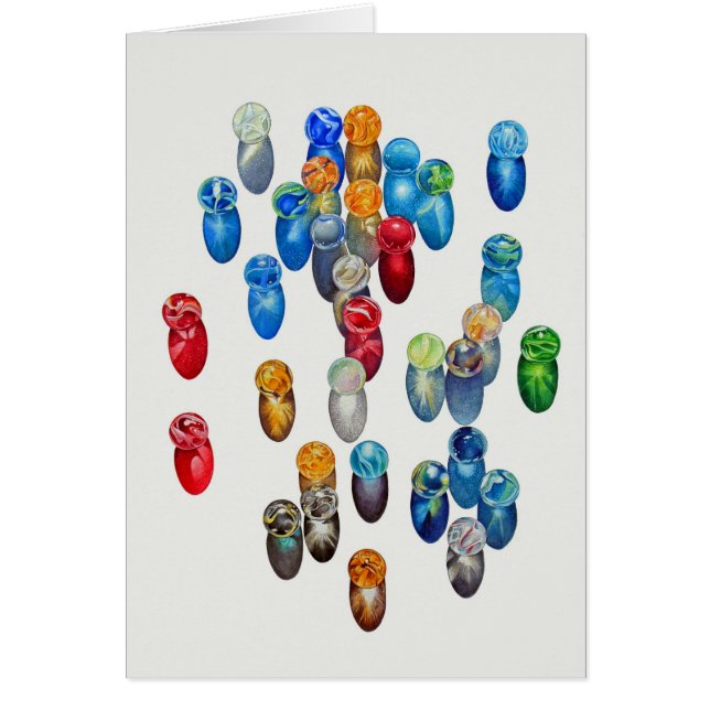 Cartão Mármores Sunlit (Frente)