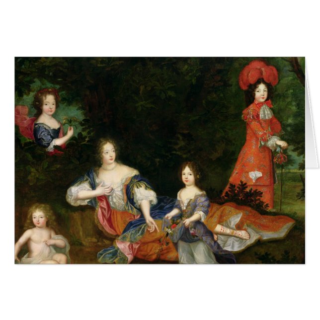 Cartão Marquise de Montespan (Frente Horizontal)