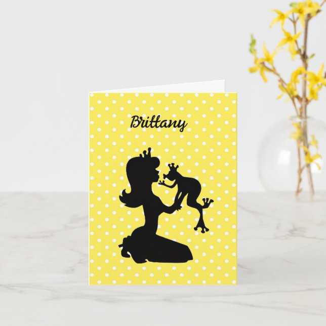 Cartão Marriage Proposal (Flor Amarela)