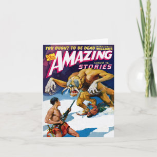 Cartão Mars Men Greeting Card