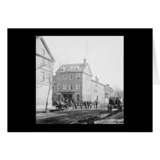 Cartão Marshall House em Alexandria, VA 1865