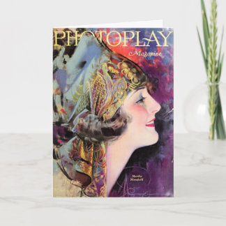 Cartão Martha Mansfield, Photoplay julho de 1920