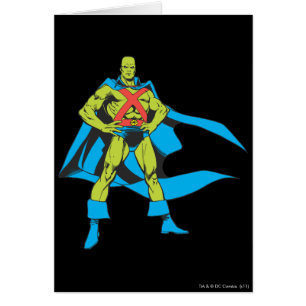 Cartão Martian Manhunter Poses