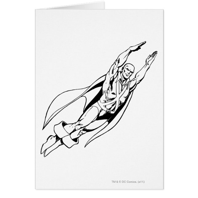 Cartão Martian Manhunter Soares 4 (Frente)