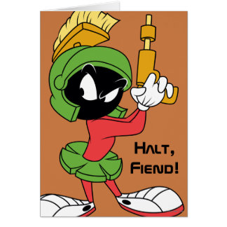 Cartão MARVIN, MARTIAN™, Pronto Com Laser