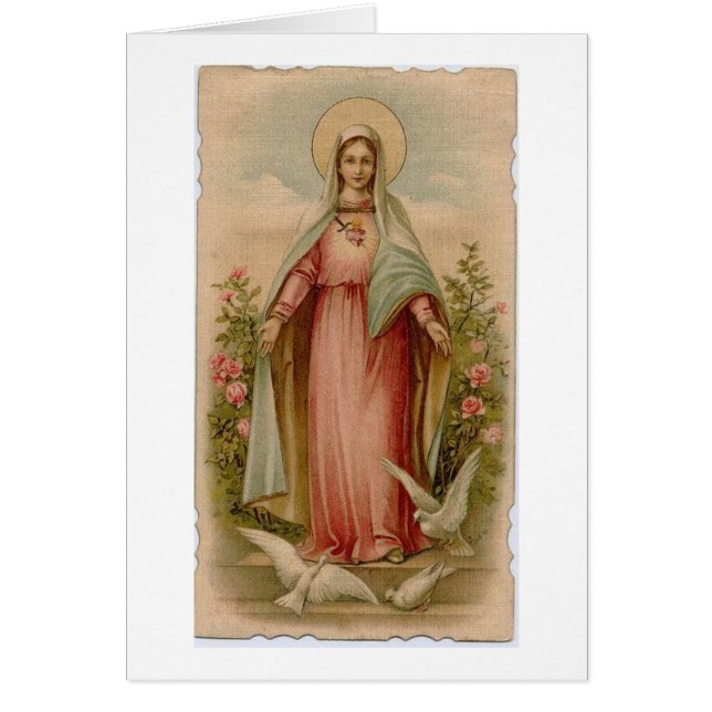 Cartão Mary (Frente)