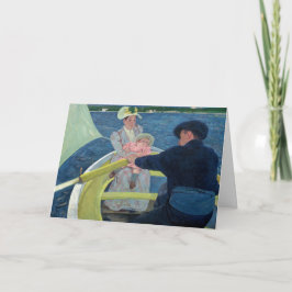 Cartão Mary Cassatt - A Festa do Barco