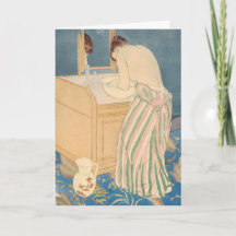 Mary Cassatt - Mulher Banhando-se