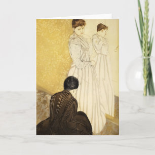 Cartão Mary Cassatt: The Fitting