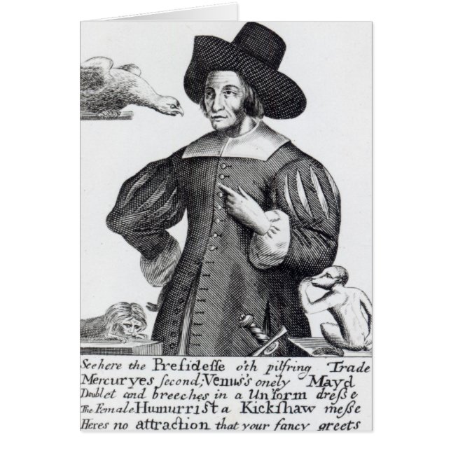 Cartão Mary Frith (Frente)