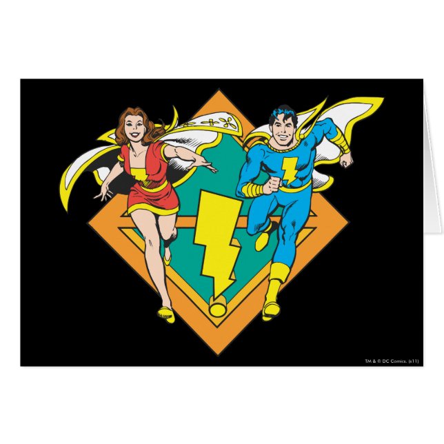 Cartão Mary & Junior Run (Frente Horizontal)