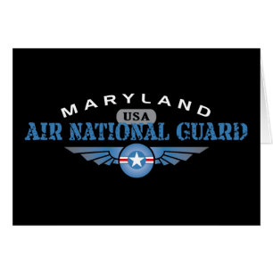 Cartão Maryland Air National Guarda