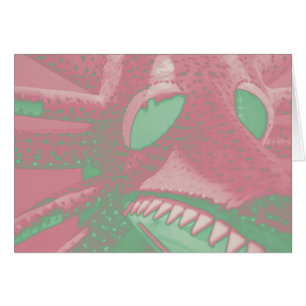 Cartão Máscara de Vejigante de Puerto Rico