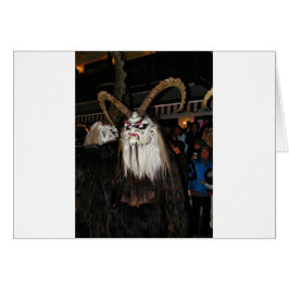 Cartão Máscara do Diabo Japonês