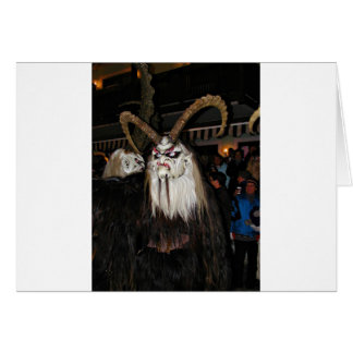 Cartão Máscara do Diabo Japonês