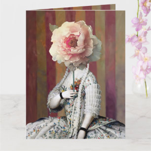 Cartão Máscara Floral On e Off Diva