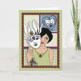 Cartão Mascarando Seus Sentimentos_A_Saudação