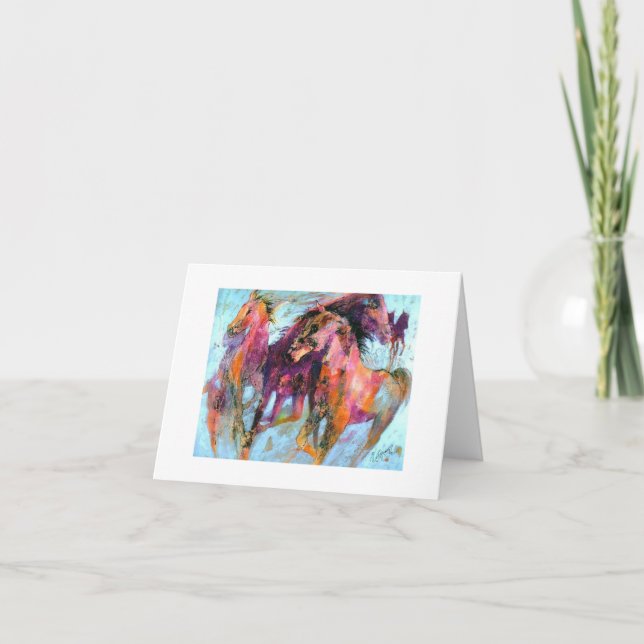 Cartão Máscaras da glória (Frente)