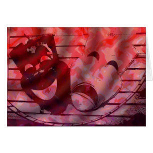Cartão Máscaras de Teatro