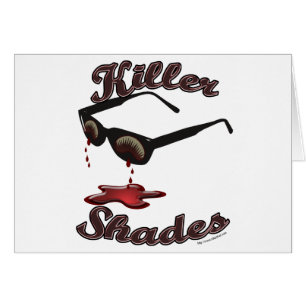 Cartão Máscaras do assassino