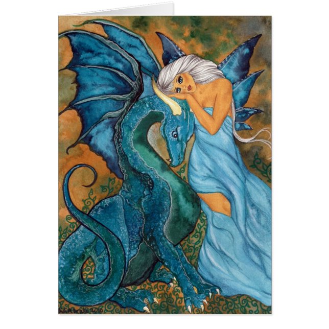 Cartão Máscaras do azul (Frente)