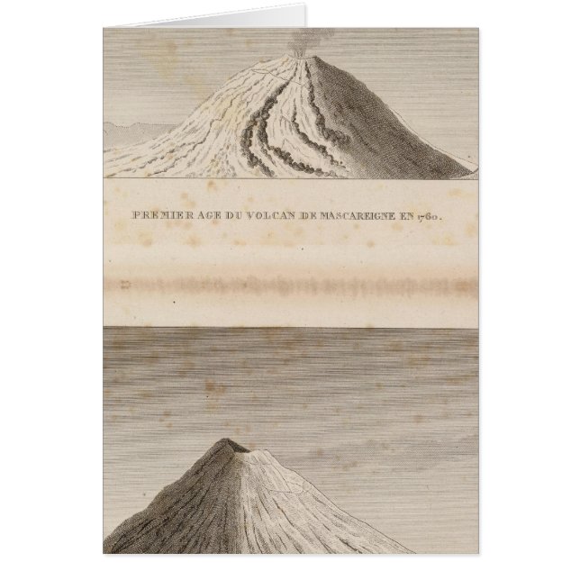 Cartão Mascarigne, Vesuve (Frente)