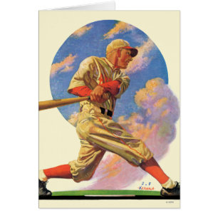 Cartão Massa do basebol