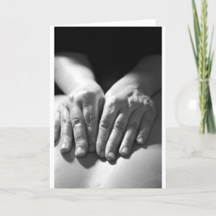 Cartão Massage Hands