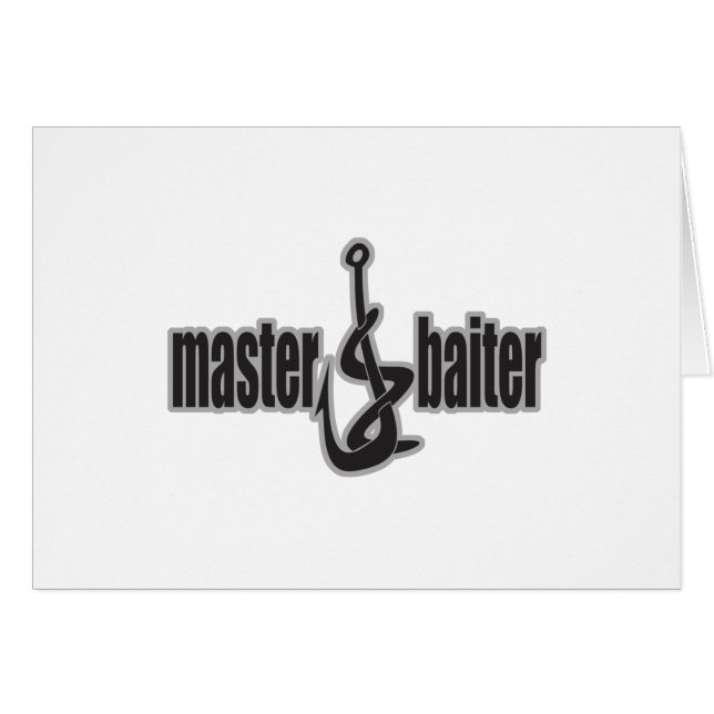 Cartão Master Baiter (Frente Horizontal)