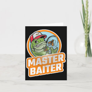 Cartão Master Byiter Vintage B Pesca Engraçado Anglês 1