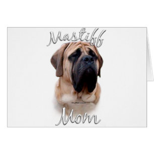Cartão Mastiff (afeto) Mãe 2