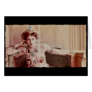 Cartão Mata Hari Harem Costume