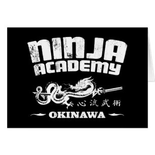 Cartão Matar Bill de Okinawa da academia de Ninja