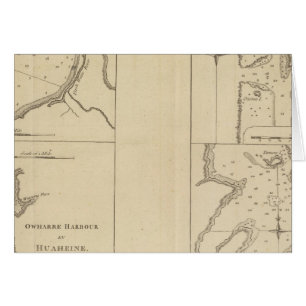 Cartão Matavia Bay, Otaheite, Taiti
