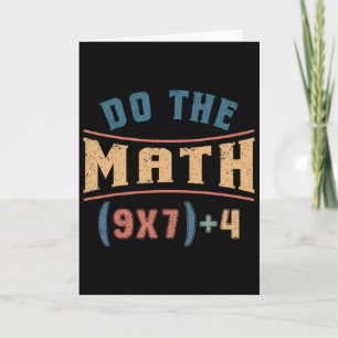 Cartão Matemática Divertida 67 Meme Equação Faça as Conta