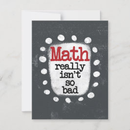 Cartão Matemática realmente não é tão ruim.