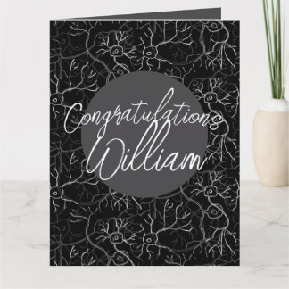 Cartão Matéria de cinzas - Neurônios