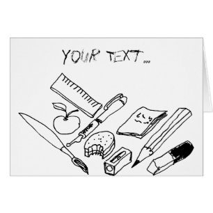 Cartão Material de Ensino...