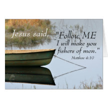 Mateus 4:19 Eu vou fazer vocês pescadores de homen