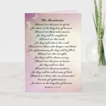 Mateus 5:3-10 Beatitudes Sermão no Monte