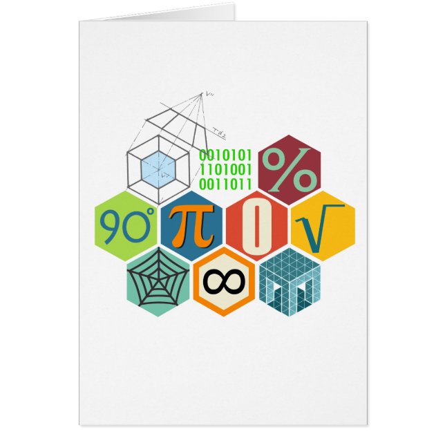 Cartão maths (Frente)