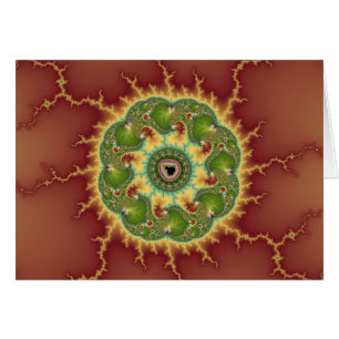 Cartão Matilda21a - Arte Fractal